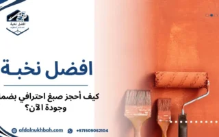 كيف أحجز صبغ احترافي بضمان وجودة الآن مع تشكيلة ألوان عصرية