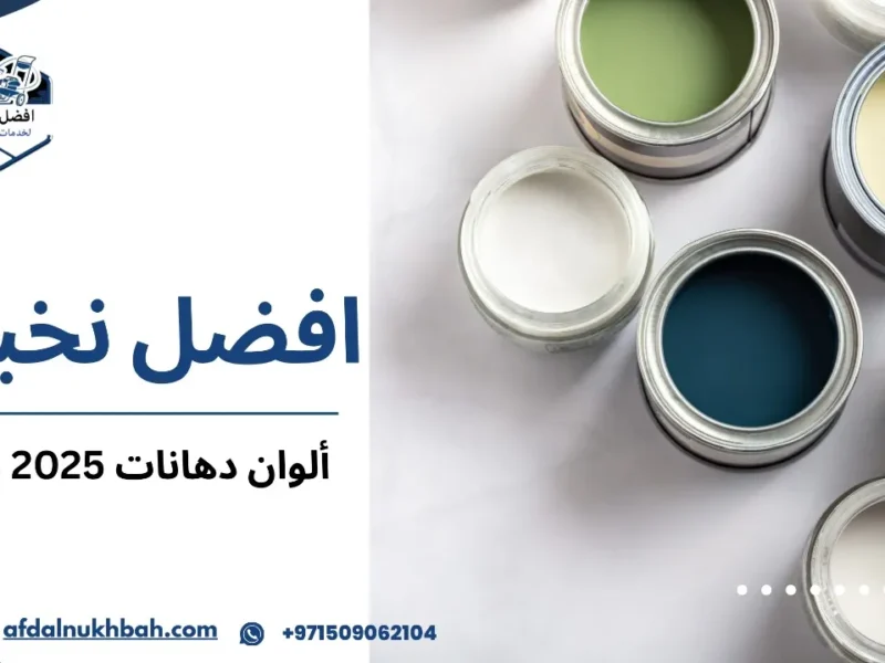 ألوان دهانات 2025 دبي