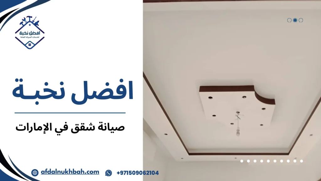 صيانة السباكة ومعالجة التسربات في الإمارات