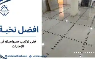 فني تركيب سيراميك في الإمارات تشطيب فاخر ودقة في التنفيذ  509062104